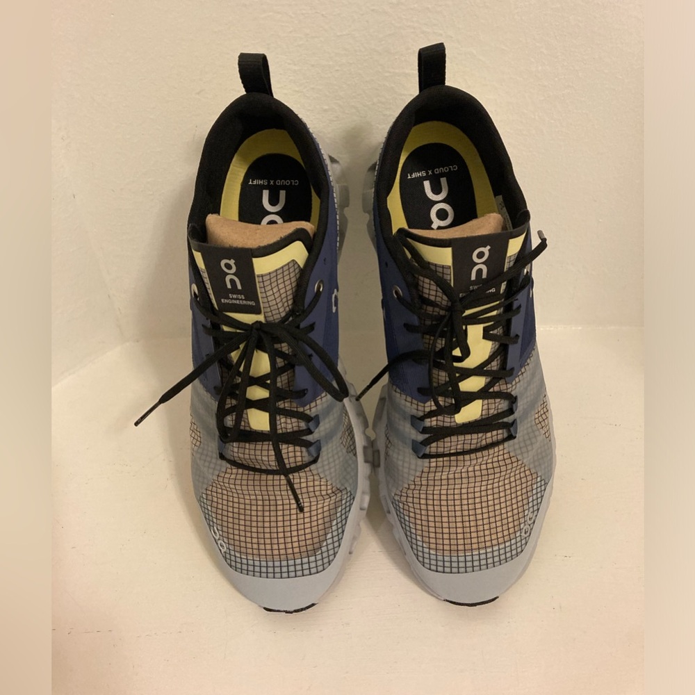 ON Running Sneakers Navy and Graphite Athletic Sz 9.5(men) Cloud X Shift - Picture 2 of 16